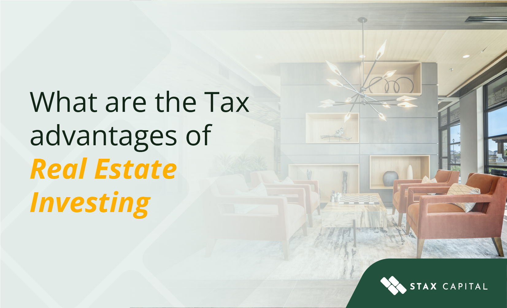 What are the Tax advantages of Real Estate Investing